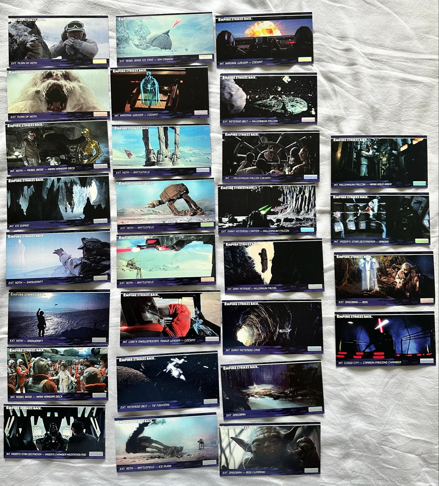 Grote collectie Star Wars trading cards - Vintage Topps, Verzamelen, Ophalen of Verzenden, Gebruikt