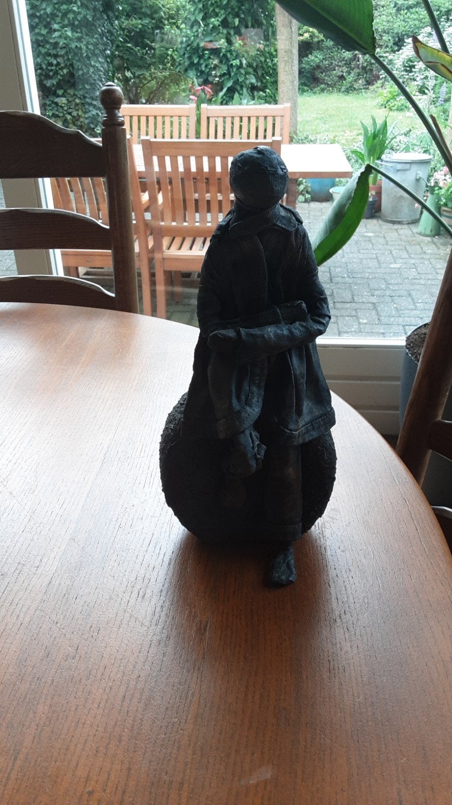 Unieke flesopener sculptuur: 'Pop op fles', Ophalen of Verzenden