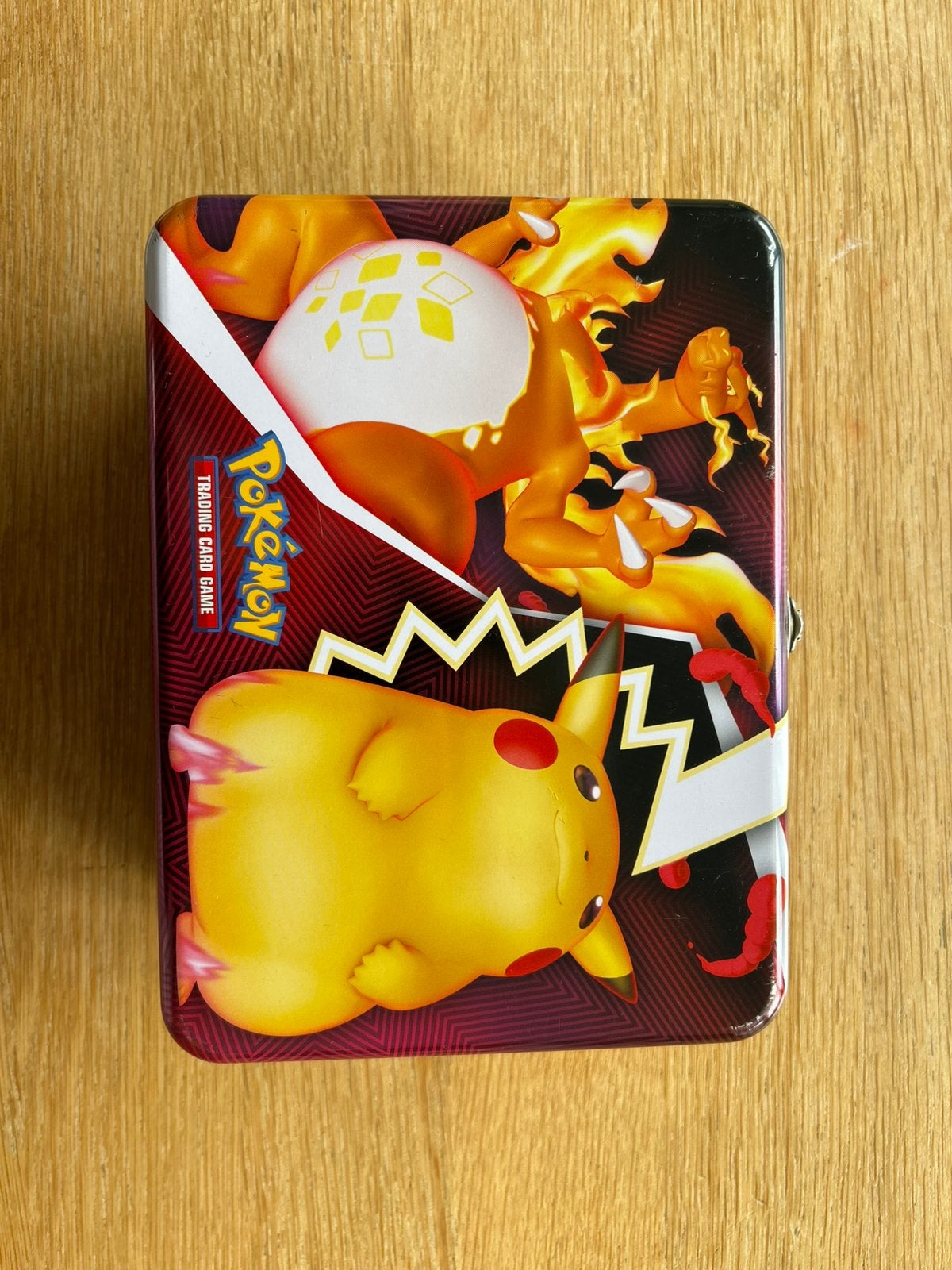 Pokémon TCG Blik, Ophalen of Verzenden, Gebruikt, Overige typen