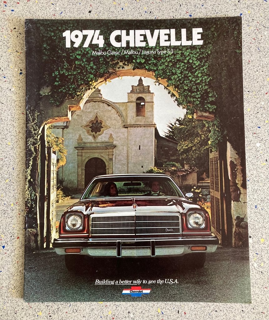 Chevrolet Chevelle Malibu Classic Brochure 1974, Chevrolet, Verzenden, Chevrolet, Zo goed als nieuw
