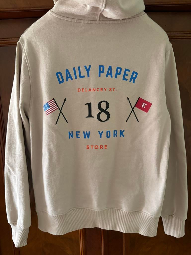Daily Paper hoodie dames, Ophalen of Verzenden, Zo goed als nieuw, Maat 36 (S), Beige