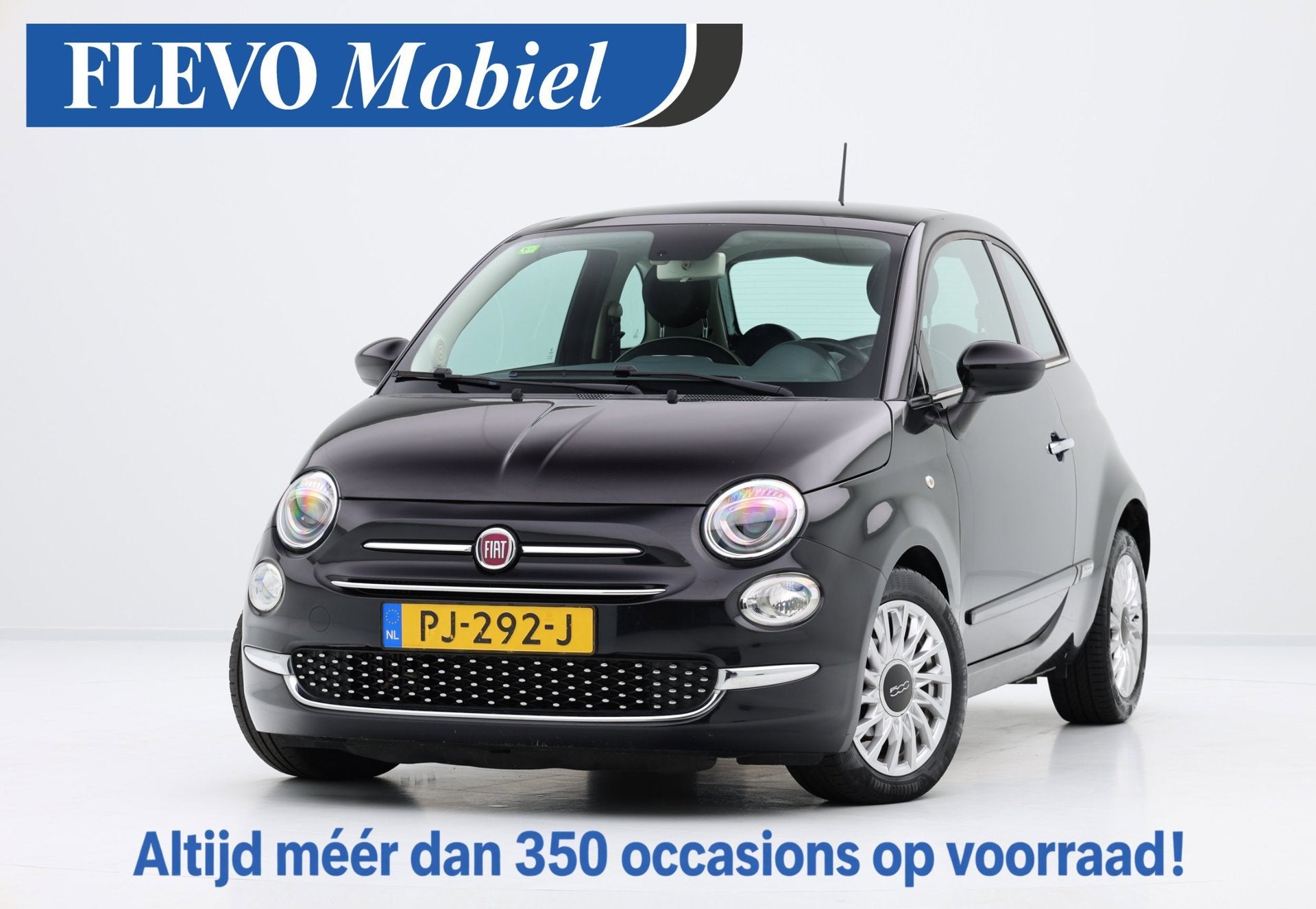 Fiat 500 0.9 TwinAir Turbo Lounge Pano|Navi|Airco|LMV, Auto's, Voorwielaandrijving, Gebruikt, Bedrijf, Handgeschakeld