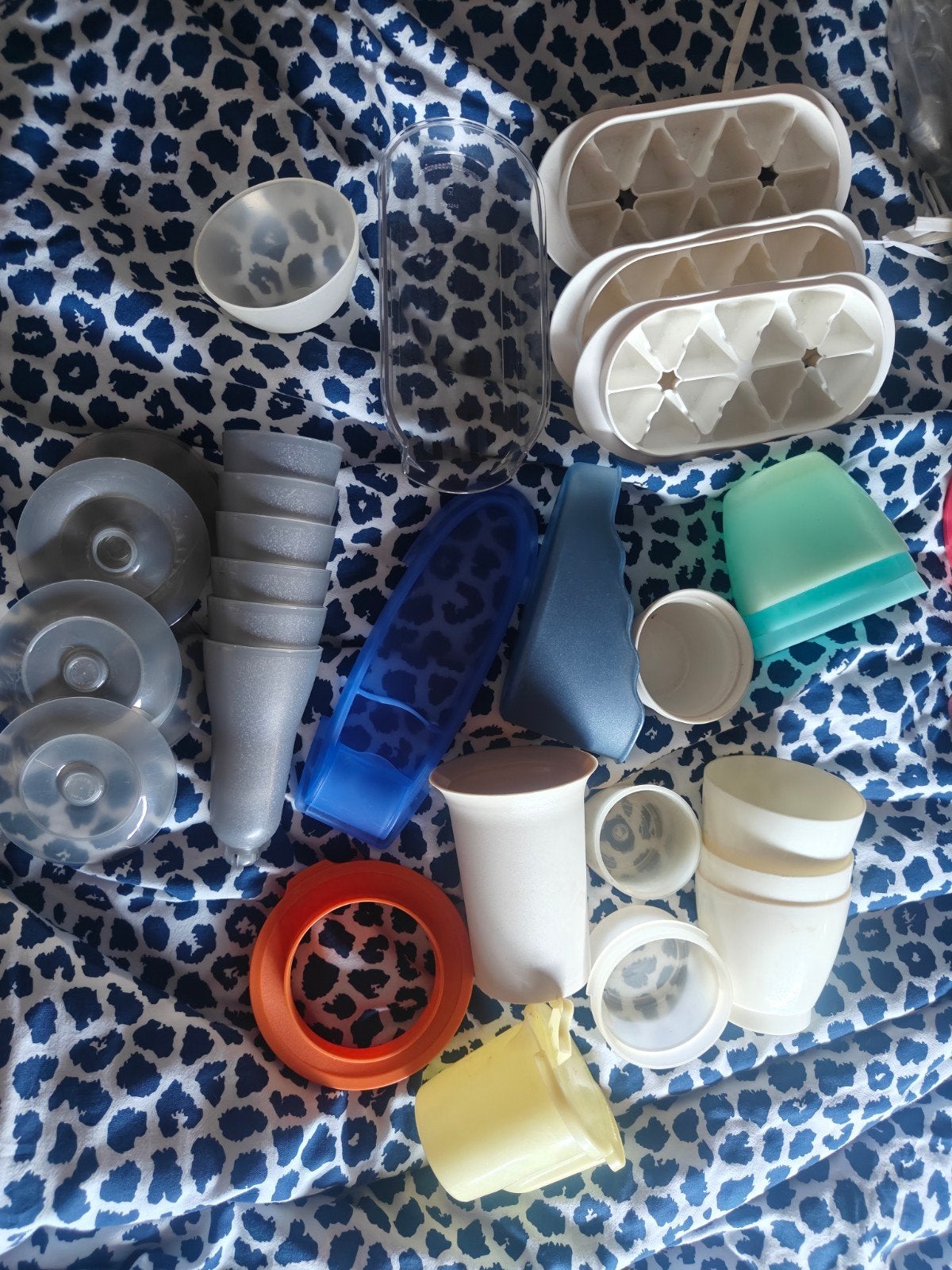 Grote partij diverse Tupperware items, Geschikt voor vriezer, Gebruikt, Overige kleuren, Overige typen