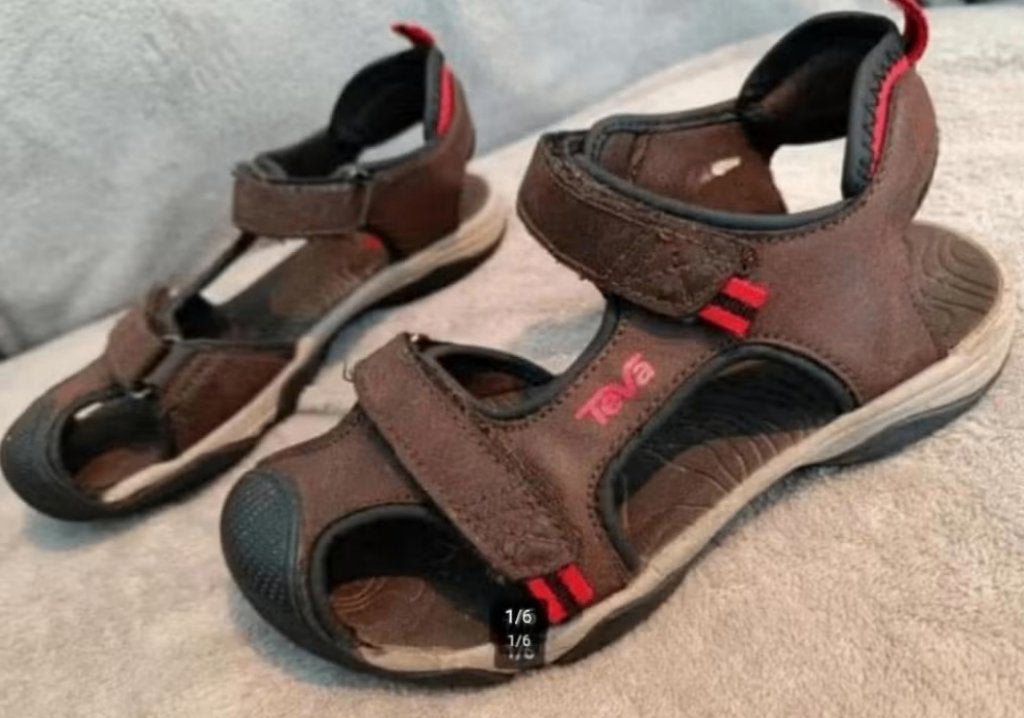 Teva sandalen maat 30-31 (19,5 cm), Gebruikt, Jongen of Meisje, Overige typen, Ophalen of Verzenden