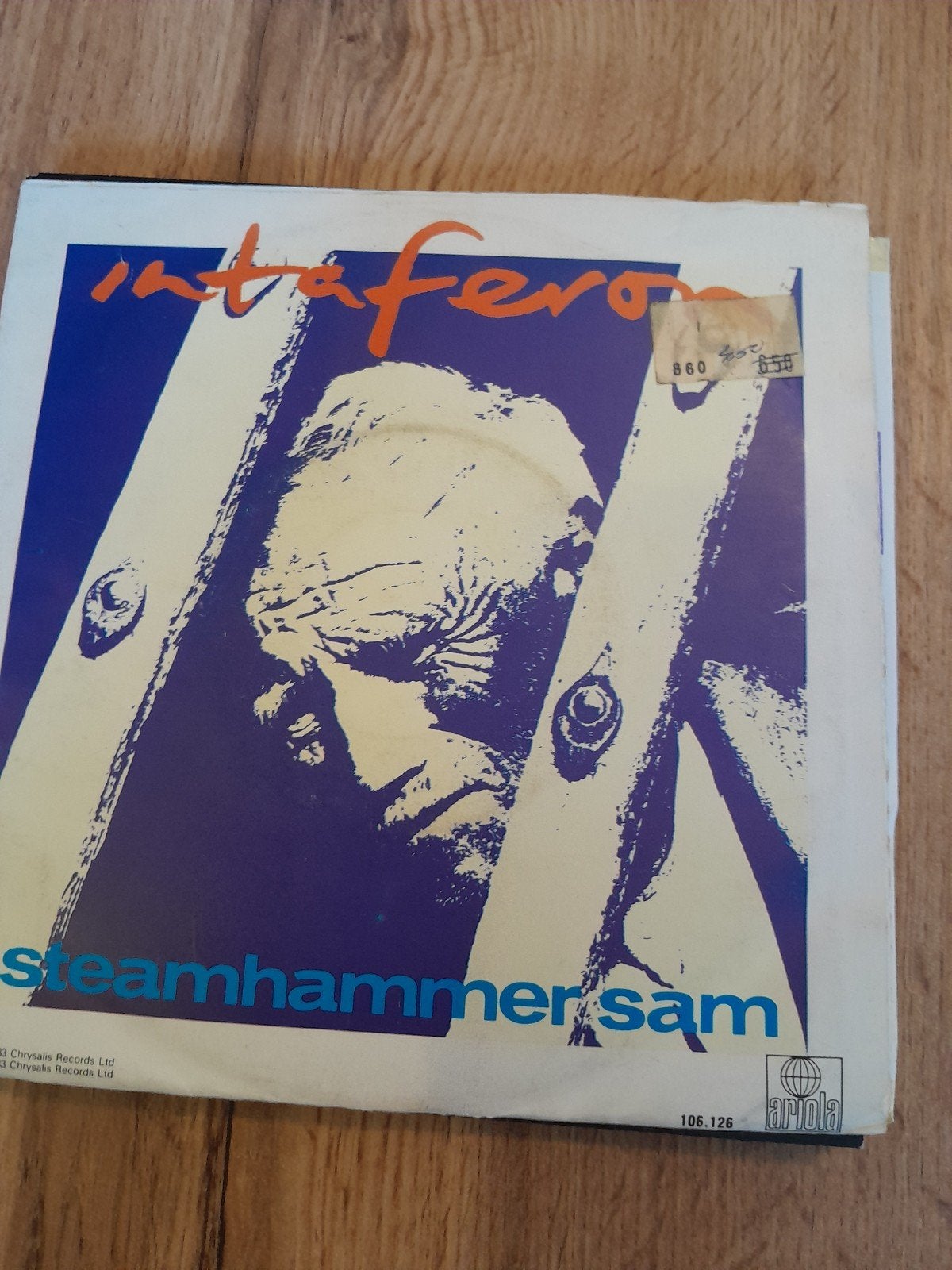 intaferon 7 steamhammer sam, Ophalen of Verzenden, Pop