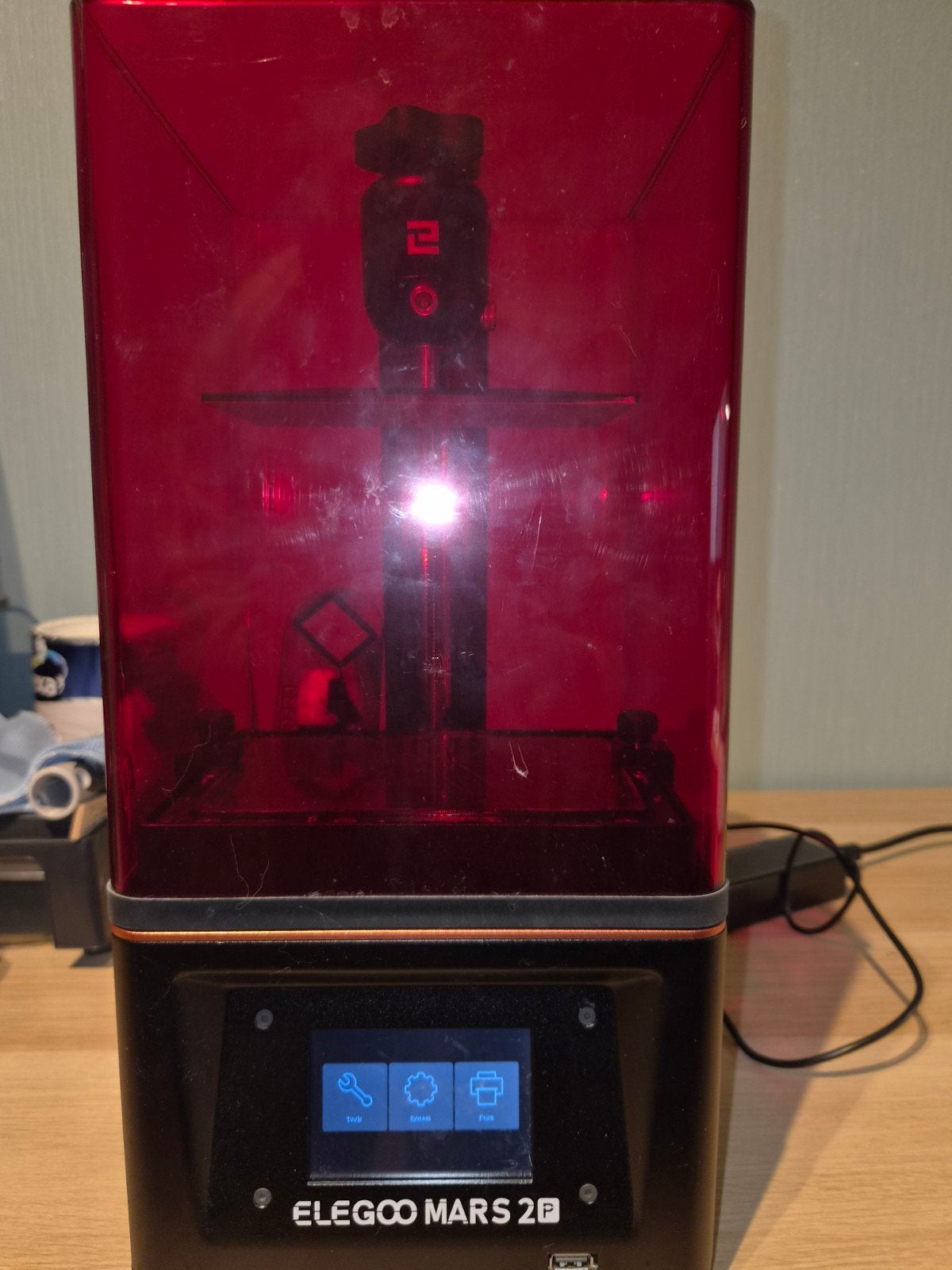 Elegoo Mars 2P 3D-printer - Resin/Hars technologie, Computers en Software, Ophalen, Elegoo, Resin/Hars, Zo goed als nieuw