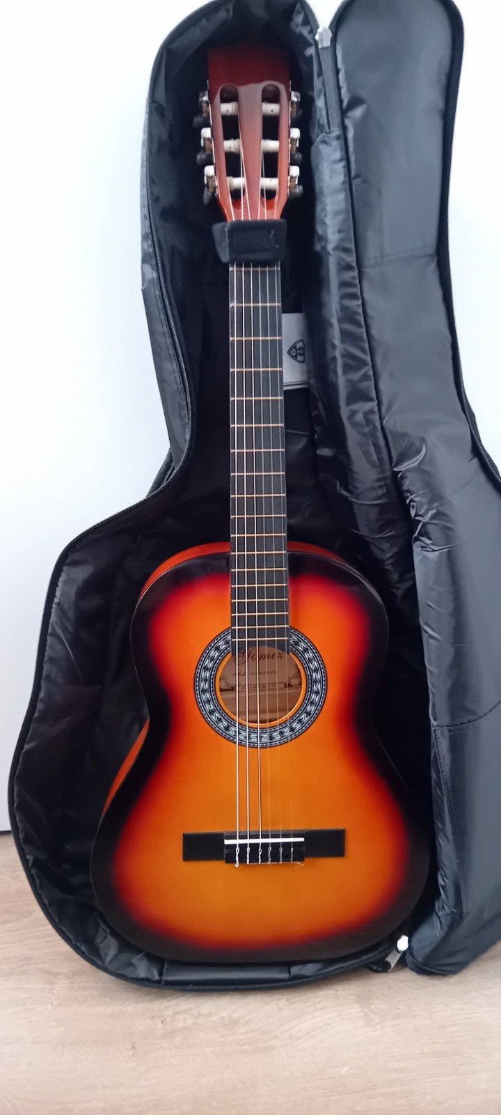 Gomez 3/4 Klassieke Gitaar met Hoes - Ideaal voor Beginners, Ophalen, Zo goed als nieuw, Klassieke of Spaanse gitaar