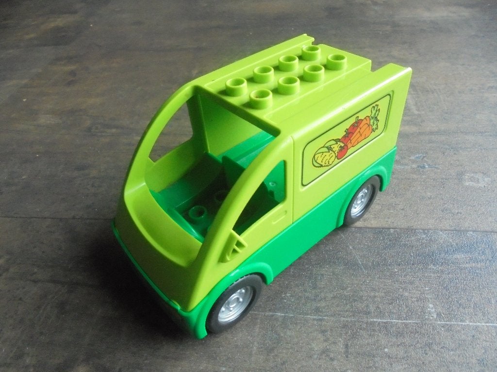 Lego Duplo Van Rounded Windshield (zie foto's), Ophalen of Verzenden, Gebruikt, Losse stenen, Duplo