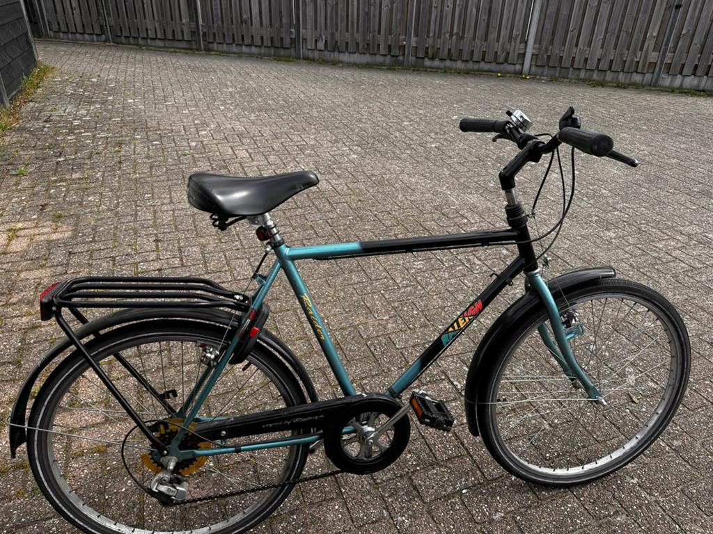 Raleigh fiets - Nette staat, direct rijklaar, Fietsen en Brommers, Fietsen | Heren | Herenfietsen, Gebruikt, Velgrem, Versnellingen