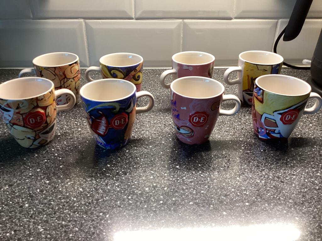 D.E. Selwyn Senatori mok cappuccino mok nieuw, Verzamelen, Ophalen of Verzenden, Nieuw, Porselein, Kop en/of schotel