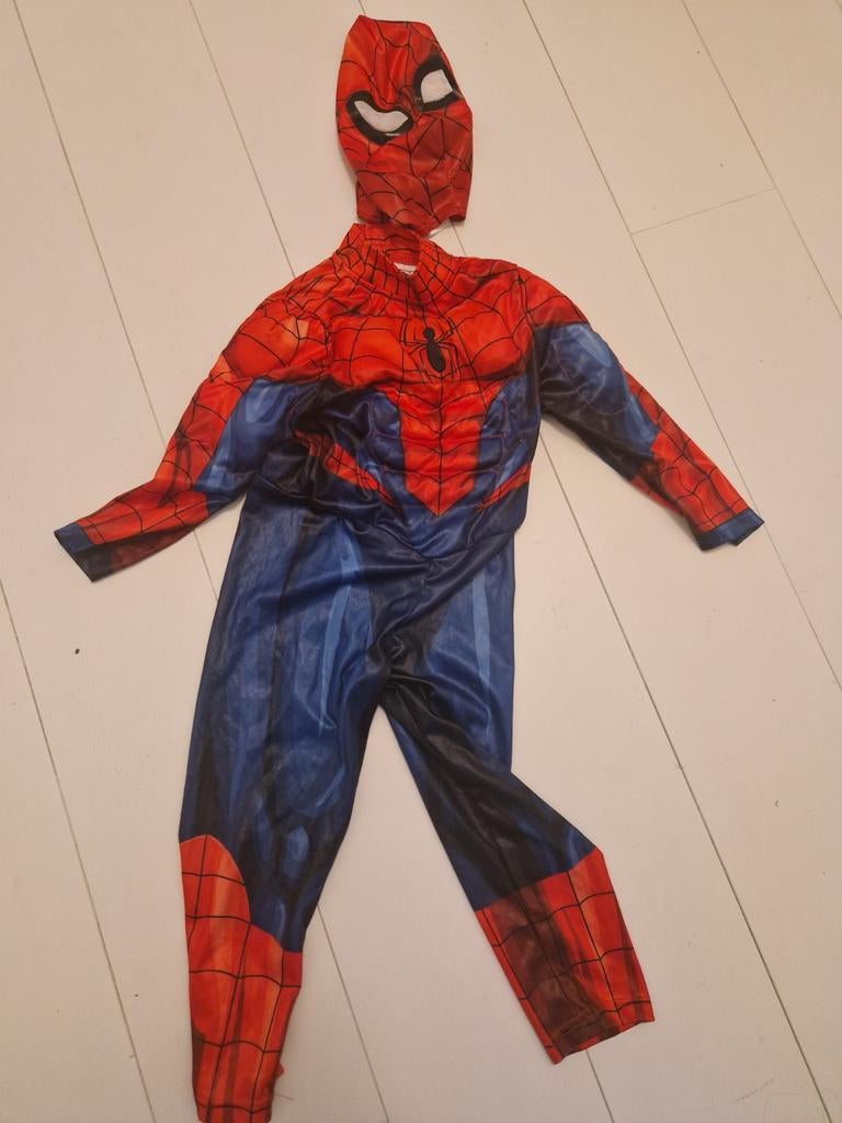 Marvel Spiderman Verkleedpak met Spierlook voor Kinderen, Kinderen en Baby's, Carnavalskleding en Verkleedspullen, Ophalen of Verzenden
