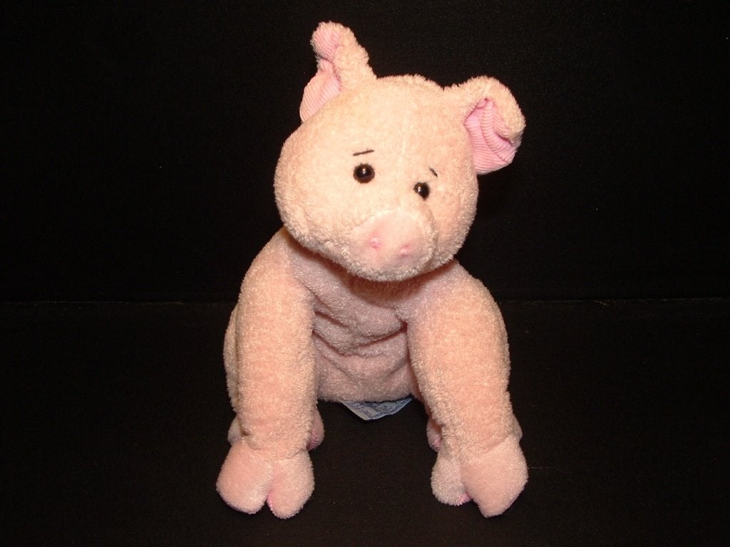 HAPPY HORSE VARKEN PIG NR1 ZACHTE BADSTOF ROZE MET, Ophalen of Verzenden, Nieuw, Overige typen