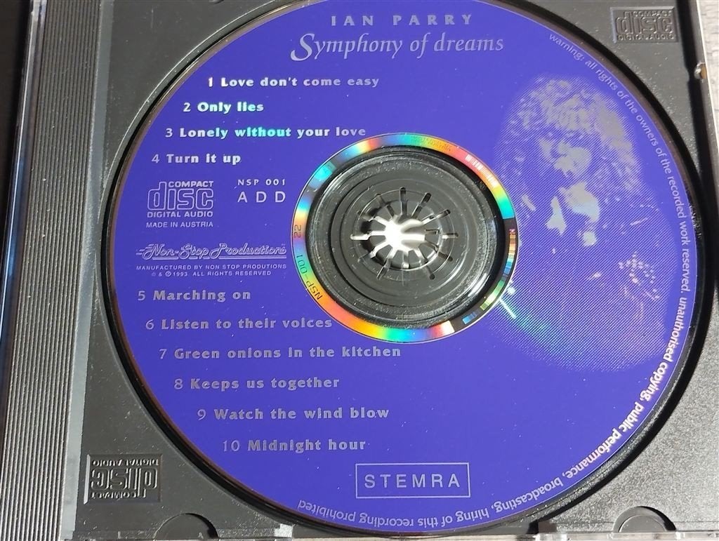 Ian Parry - Symphony Of Dreams, Ophalen of Verzenden, Zo goed als nieuw