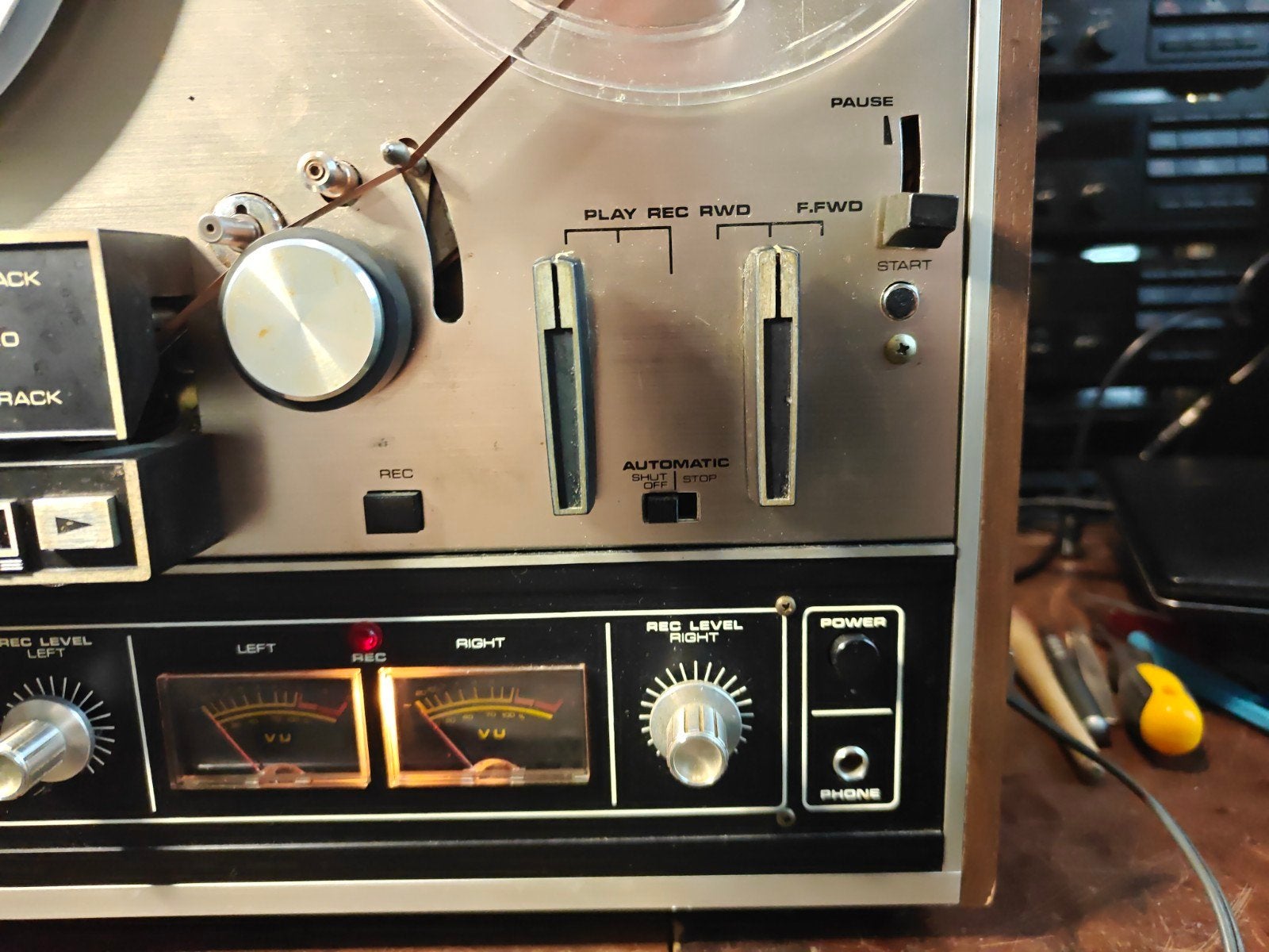 Akai X-201D bandrecorder – Cross-Field – Auto Reverse –, Audio, Tv en Foto, Bandrecorders, Ophalen of Verzenden, Bandrecorder