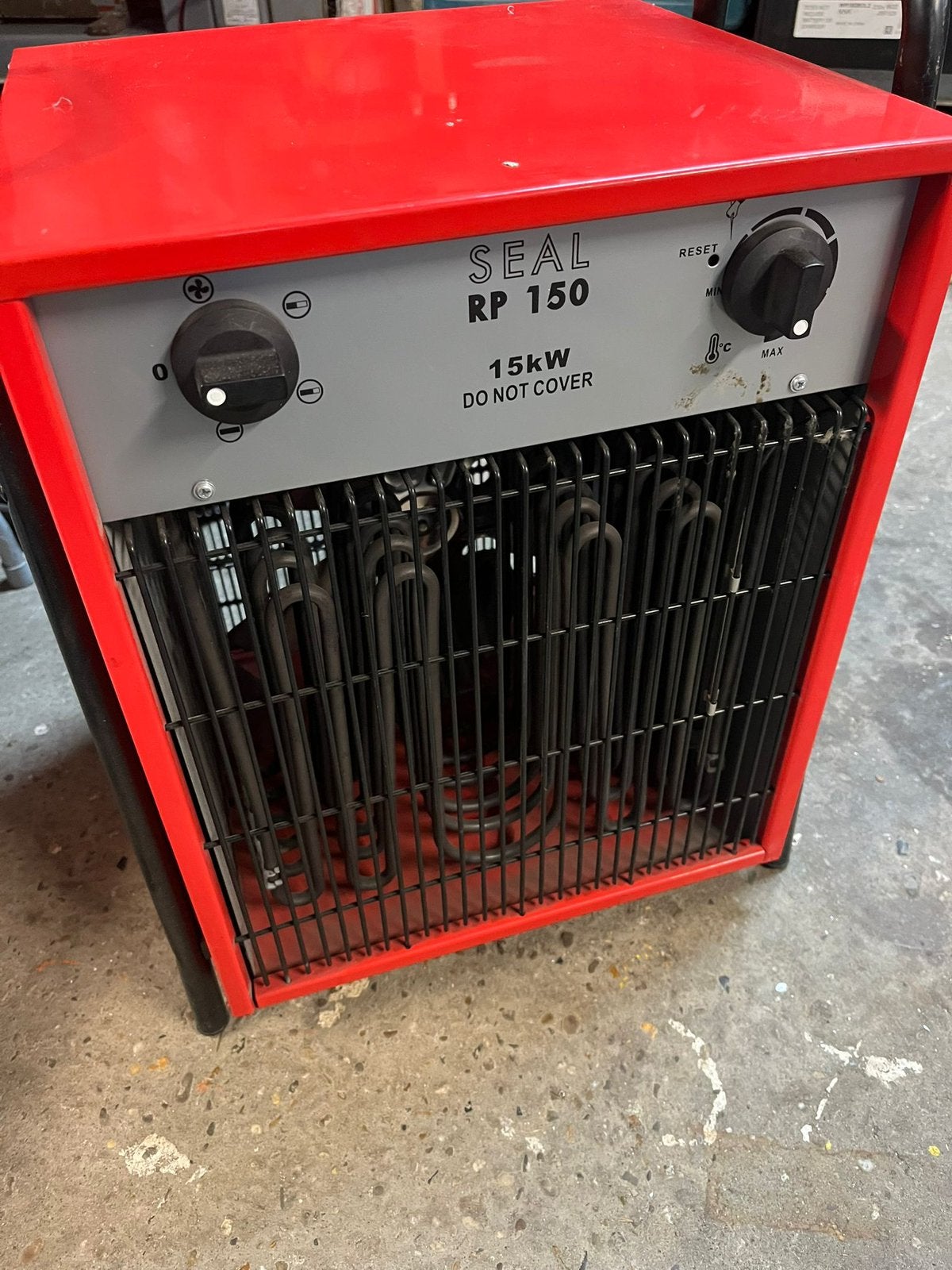 Verwarming/ventilator /werkplaats 380 Volt, Ophalen, 30 tot 80 cm, Kachel, Minder dan 60 cm