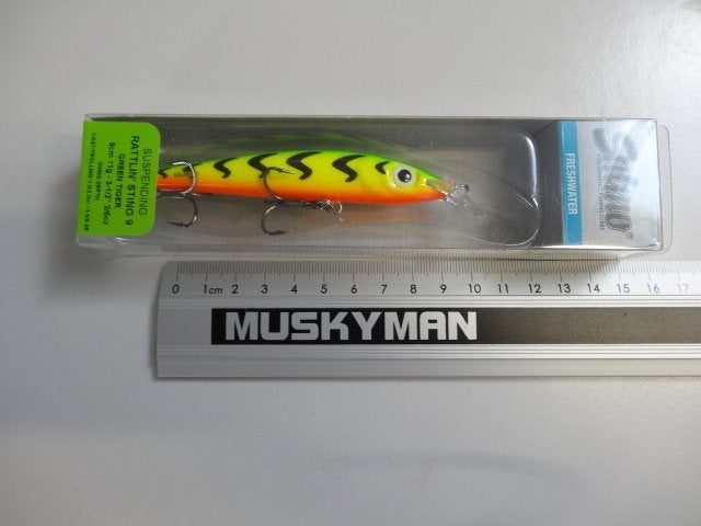 Kunstaas: Salmo Suspending Rattlin' Sting 9 pluggen, Watersport en Boten, Verzenden, Nieuw, Overige typen