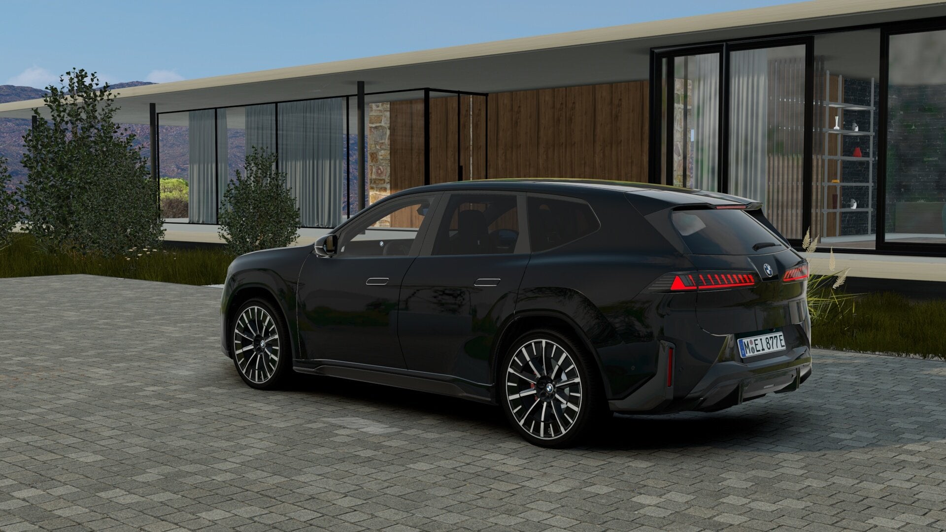 BMW iX3 40 eDrive M Sport / M Sportstoelen / Head-Up / Stuur, Automaat, Dealer onderhouden, Achterwielaandrijving, Zwart