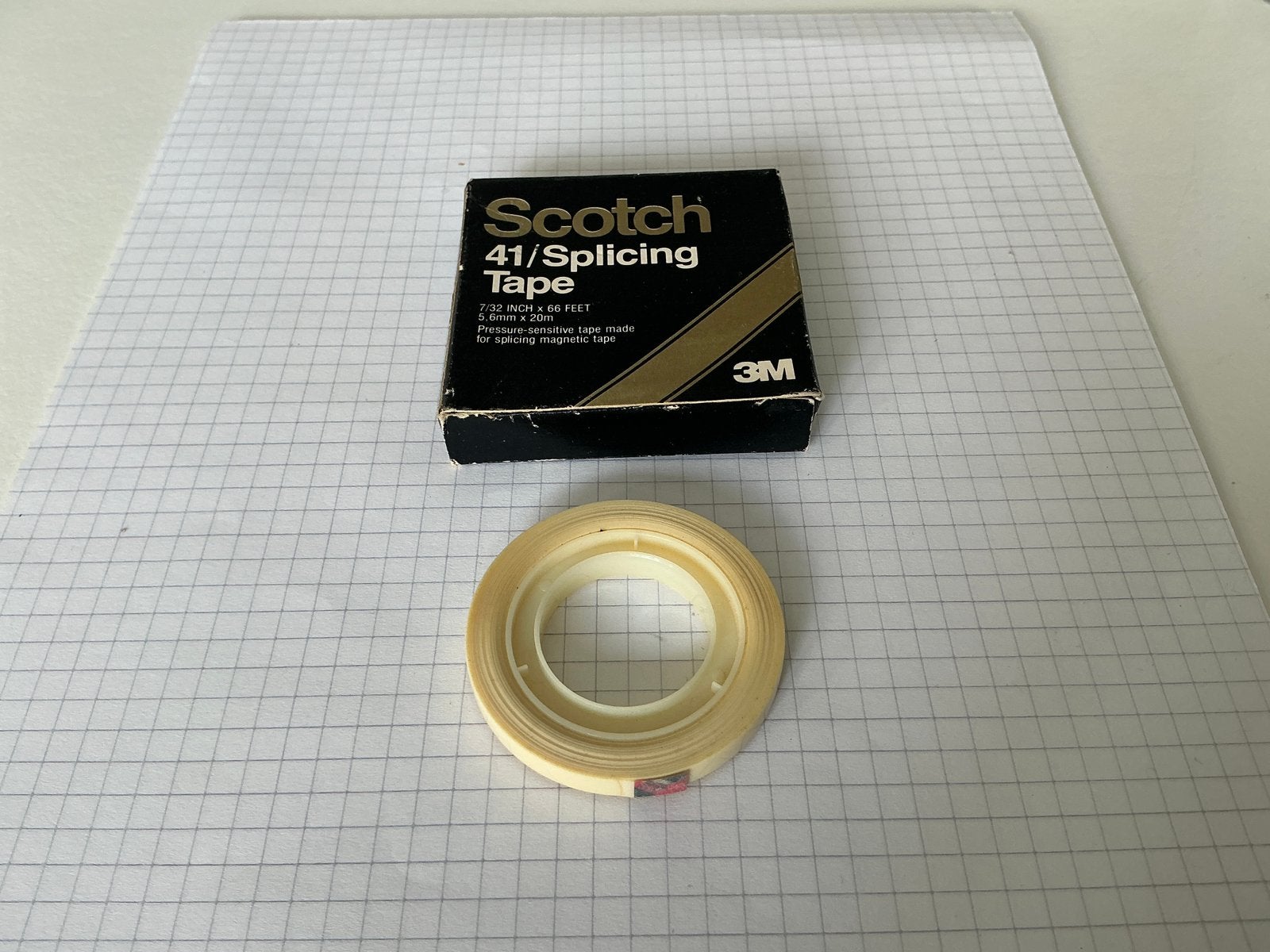 3M Scotch  41/splicing tape NOS, Nieuw, Ophalen of Verzenden, NA, NA