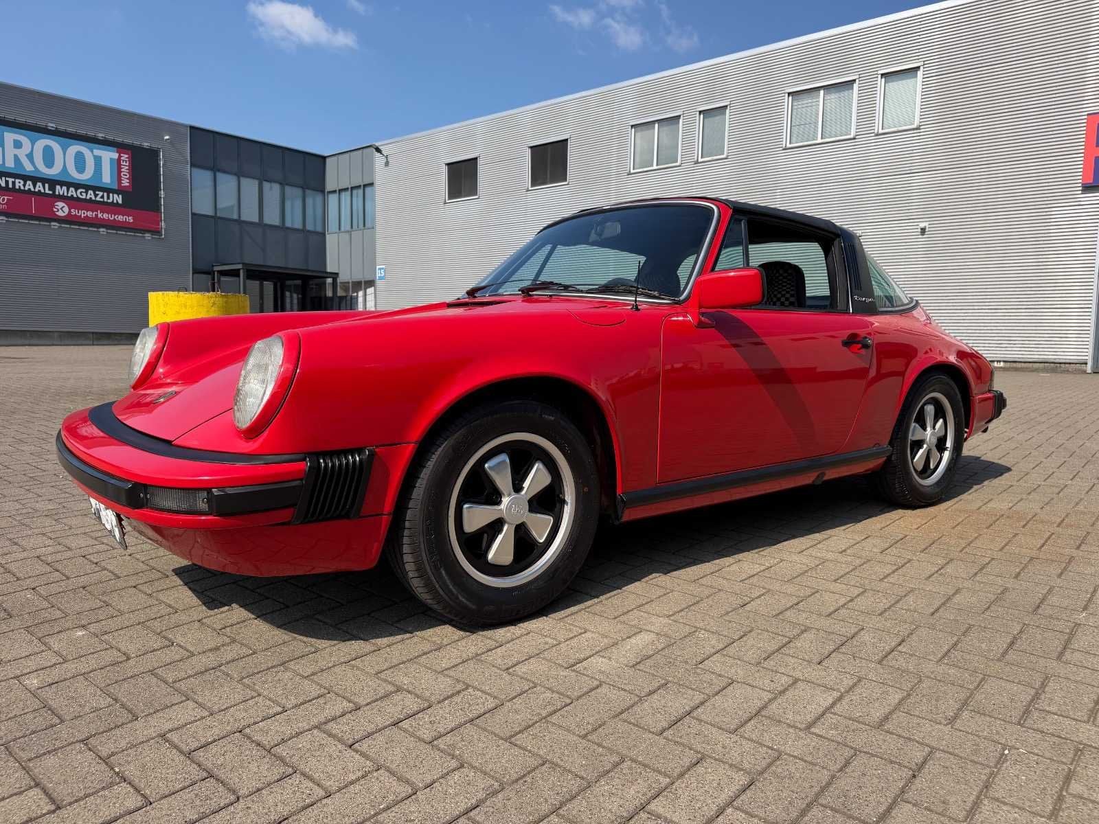 1973 porsche 911 TARGA 1/62 Personenauto, Auto's, Gebruikt, Cabriolet, Bedrijf, Te koop