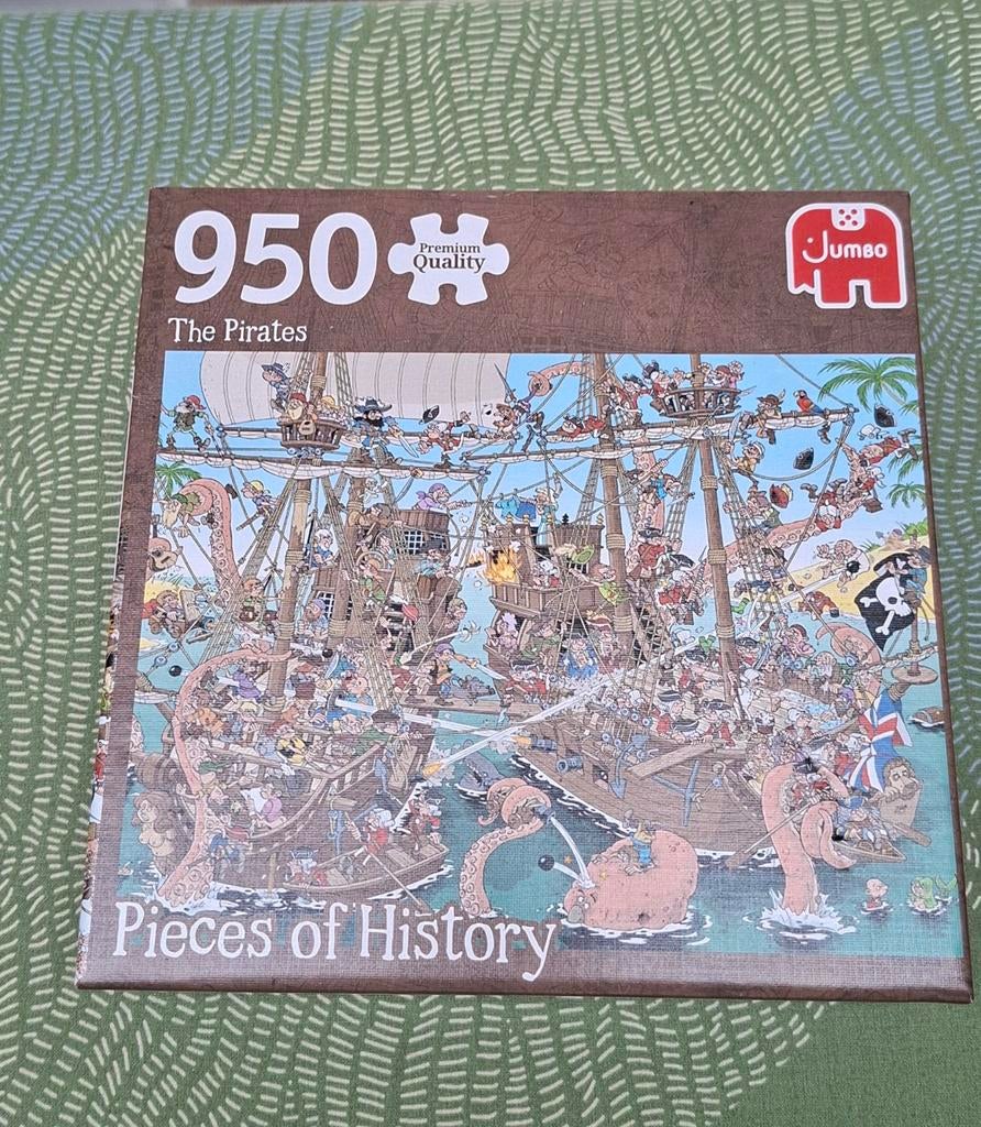 NIEUW Jumbo Puzzel 950 Stukjes - The Pirates, Ophalen of Verzenden, 500 t/m 1500 stukjes, Nieuw, Legpuzzel