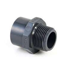 Druk PVC puntstuk 32/40 mm x 1" buitendraad PN16, Ophalen of Verzenden, Nieuw, Filter