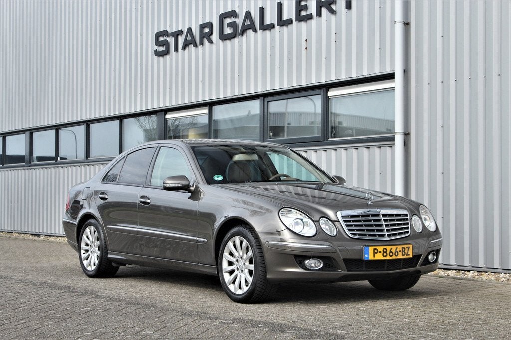 Mercedes-Benz E-Klasse E 500 Elegance 4-Matic (bj 2006), Automaat, 1780 kg, Gebruikt, Leder