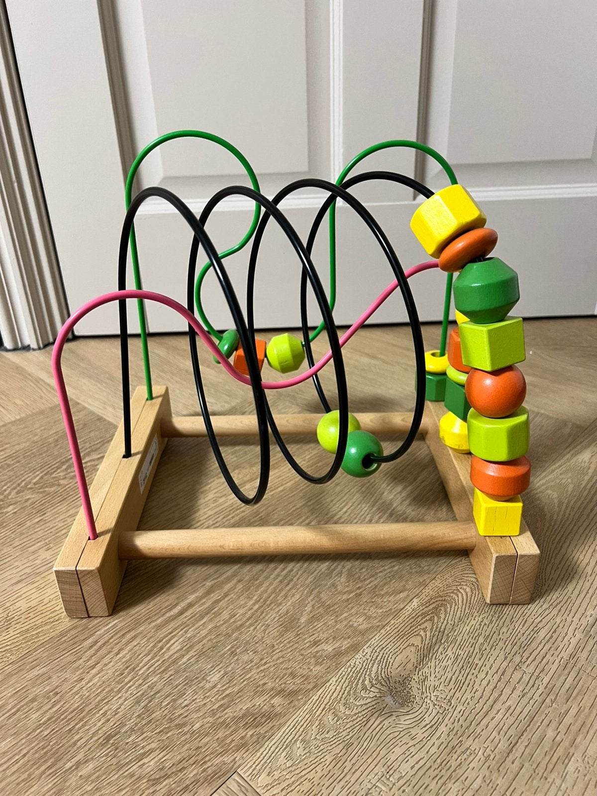 Houten kralenbaan, Ophalen, Zo goed als nieuw