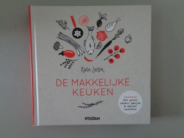 De makkelijke keuken - Karin Luiten, Karin Luiten, Hoofdgerechten, Ophalen of Verzenden, Zo goed als nieuw