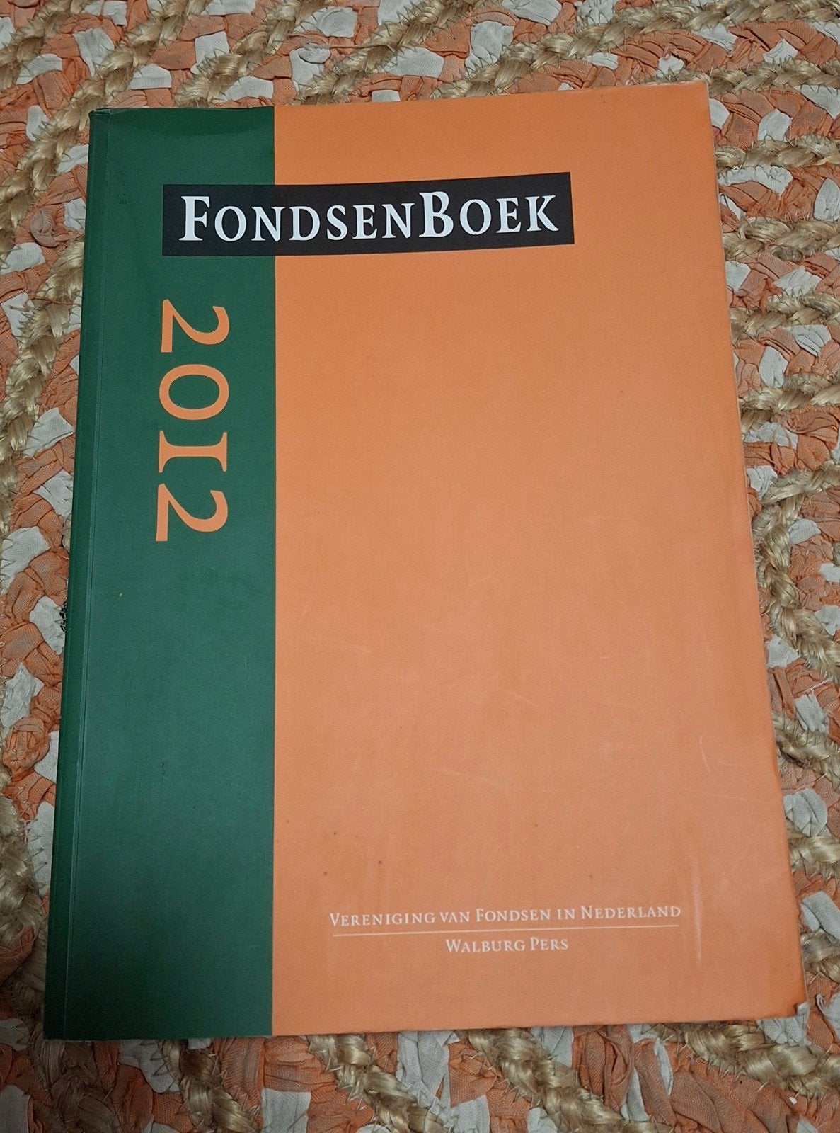 2012, Gelezen, Ophalen of Verzenden, Vereniging van Fondsen in Nederland, Overige onderwerpen