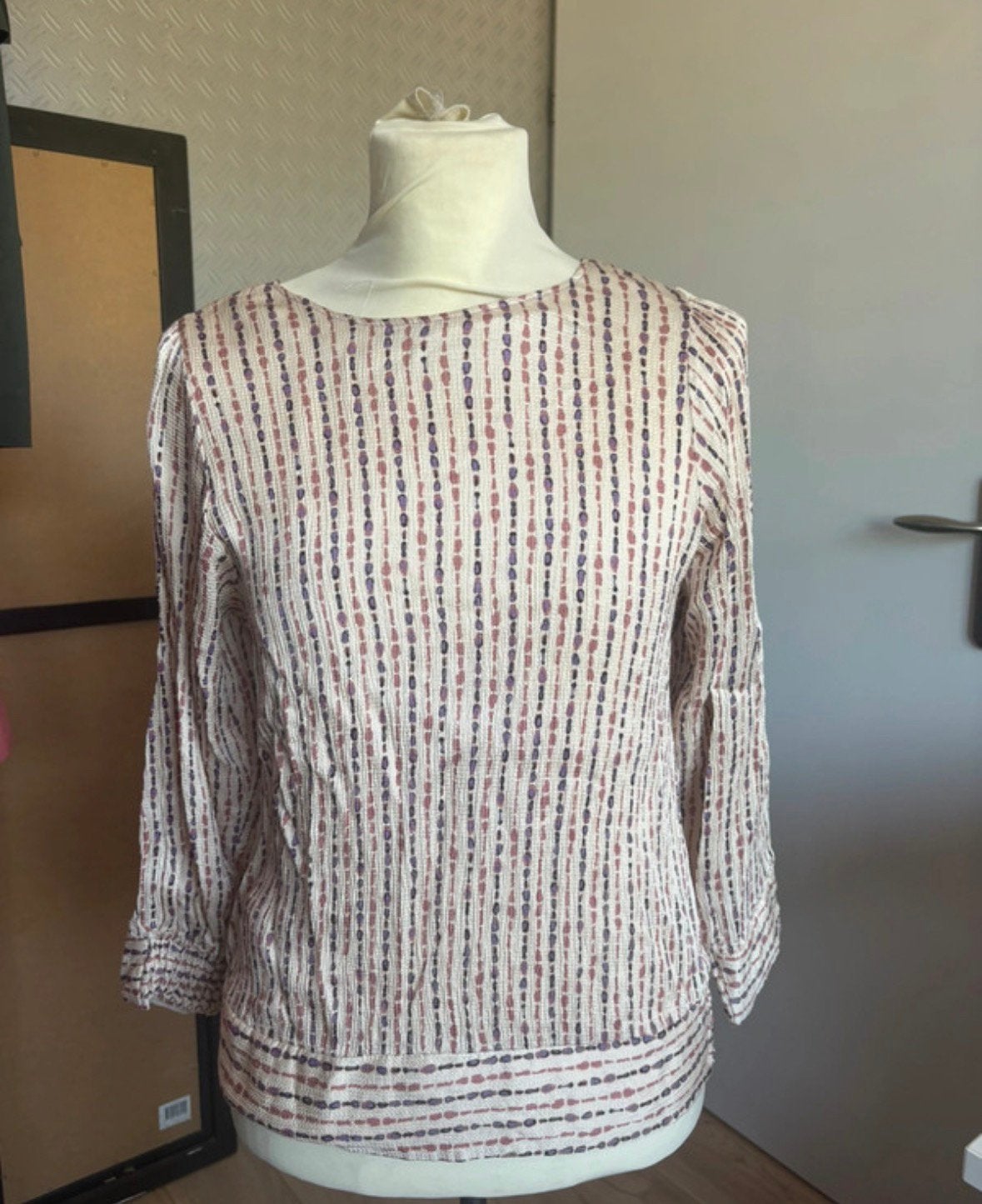 Summum blouse tuniek 40, Kleding | Dames, Ophalen of Verzenden, Zo goed als nieuw, Maat 38/40 (M), Korte mouw