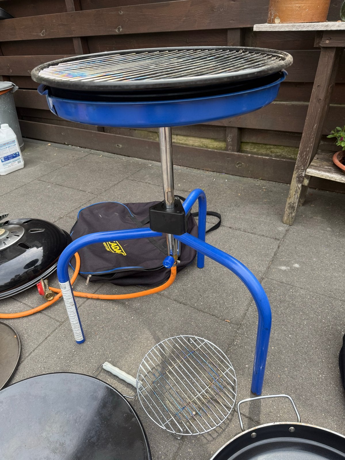 Cadac Skottelbraai met veel accessoires - Oud model, Ophalen, Gebruikt