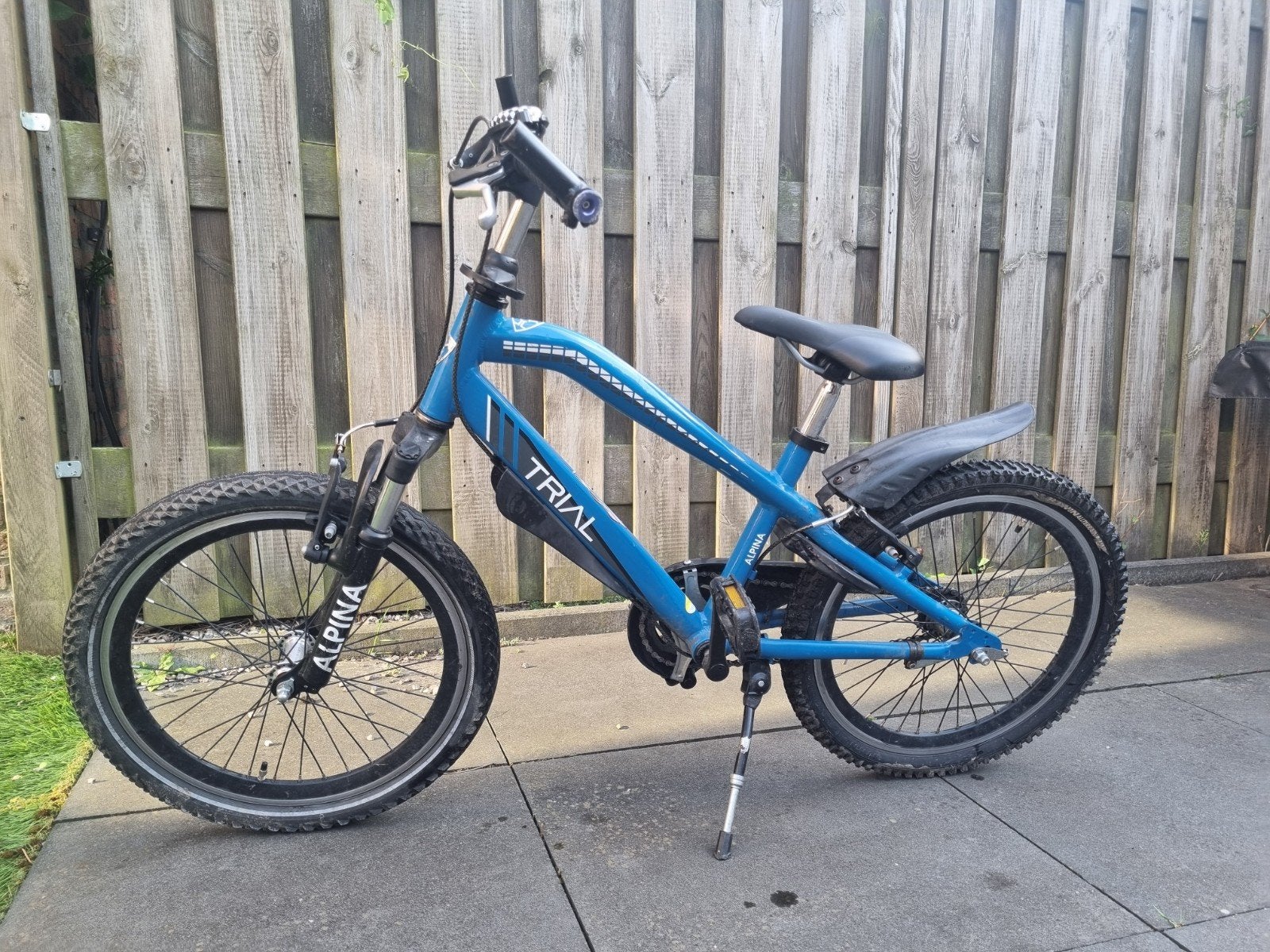 20inch alpina trail kinder mountainbike, Ophalen, Velgrem, Aluminium, Alpina Trial