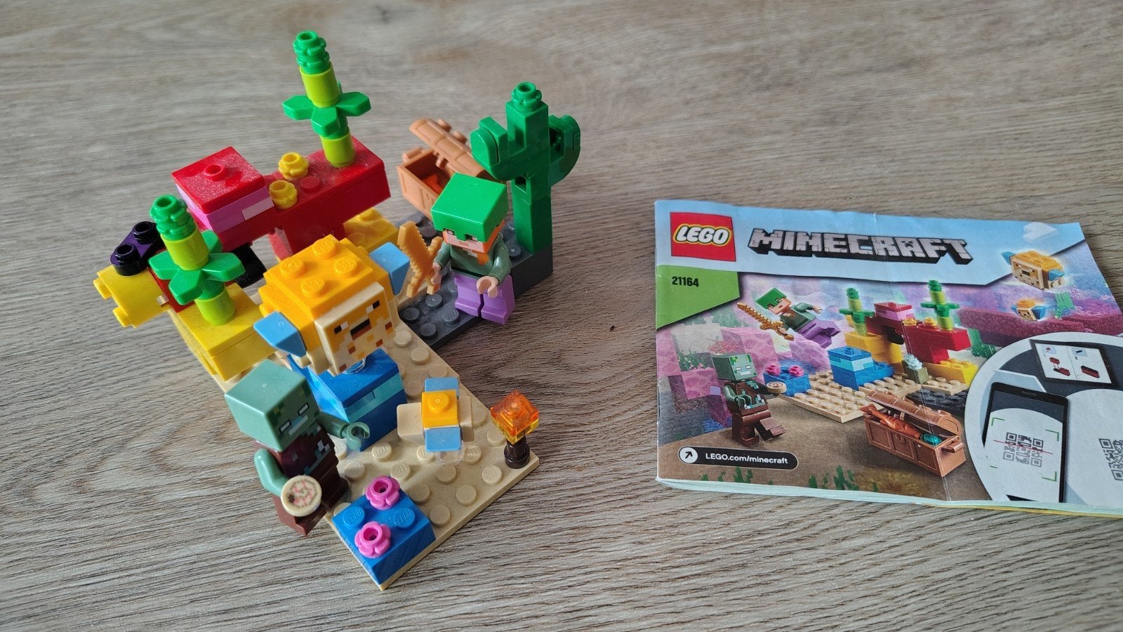 Lego Minecraft 21164, Minecraft, Lego, Ophalen of Verzenden, Zo goed als nieuw