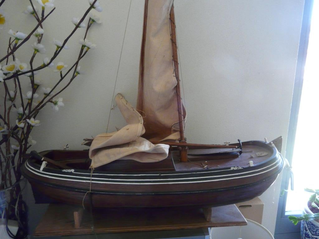 zelfbouw bootje botertje, Hobby en Vrije tijd, Modelbouw | Boten en Schepen, Gebruikt, Ophalen of Verzenden