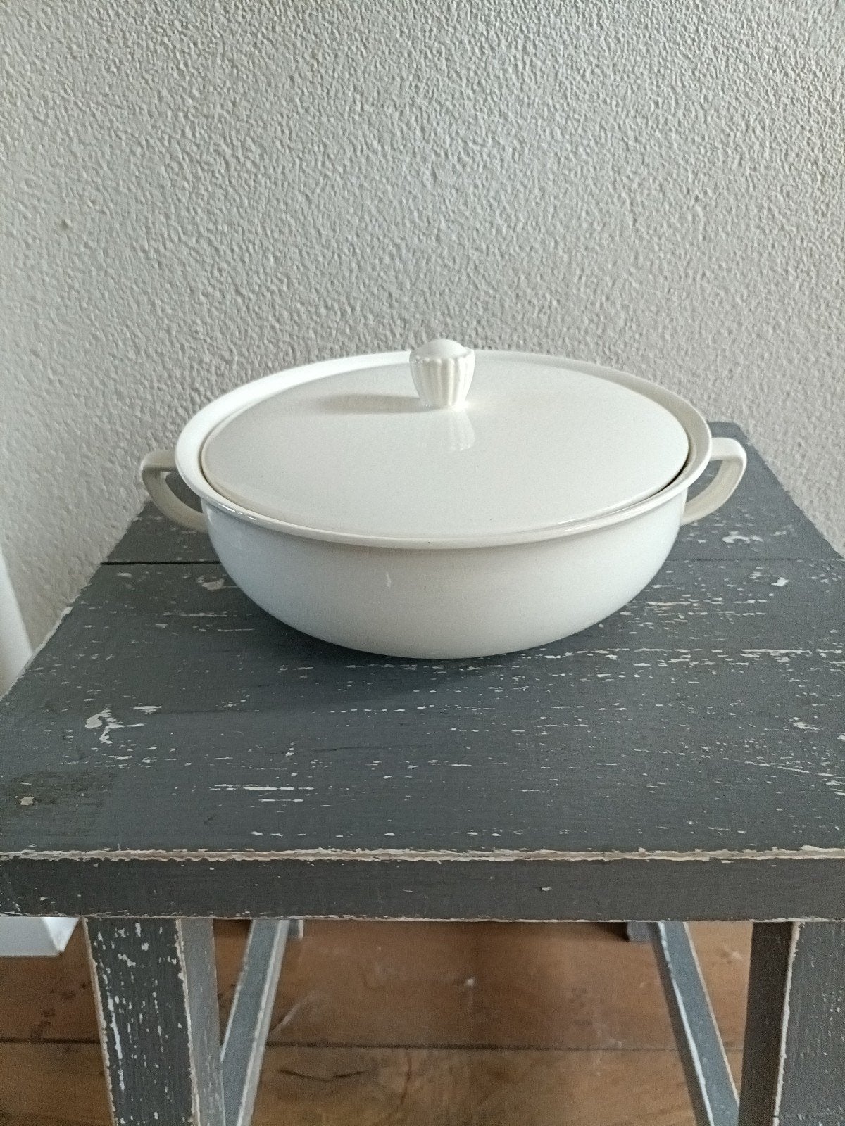 Antieke soepterrine met deksel - Regout & Co Sphinx, Ophalen of Verzenden
