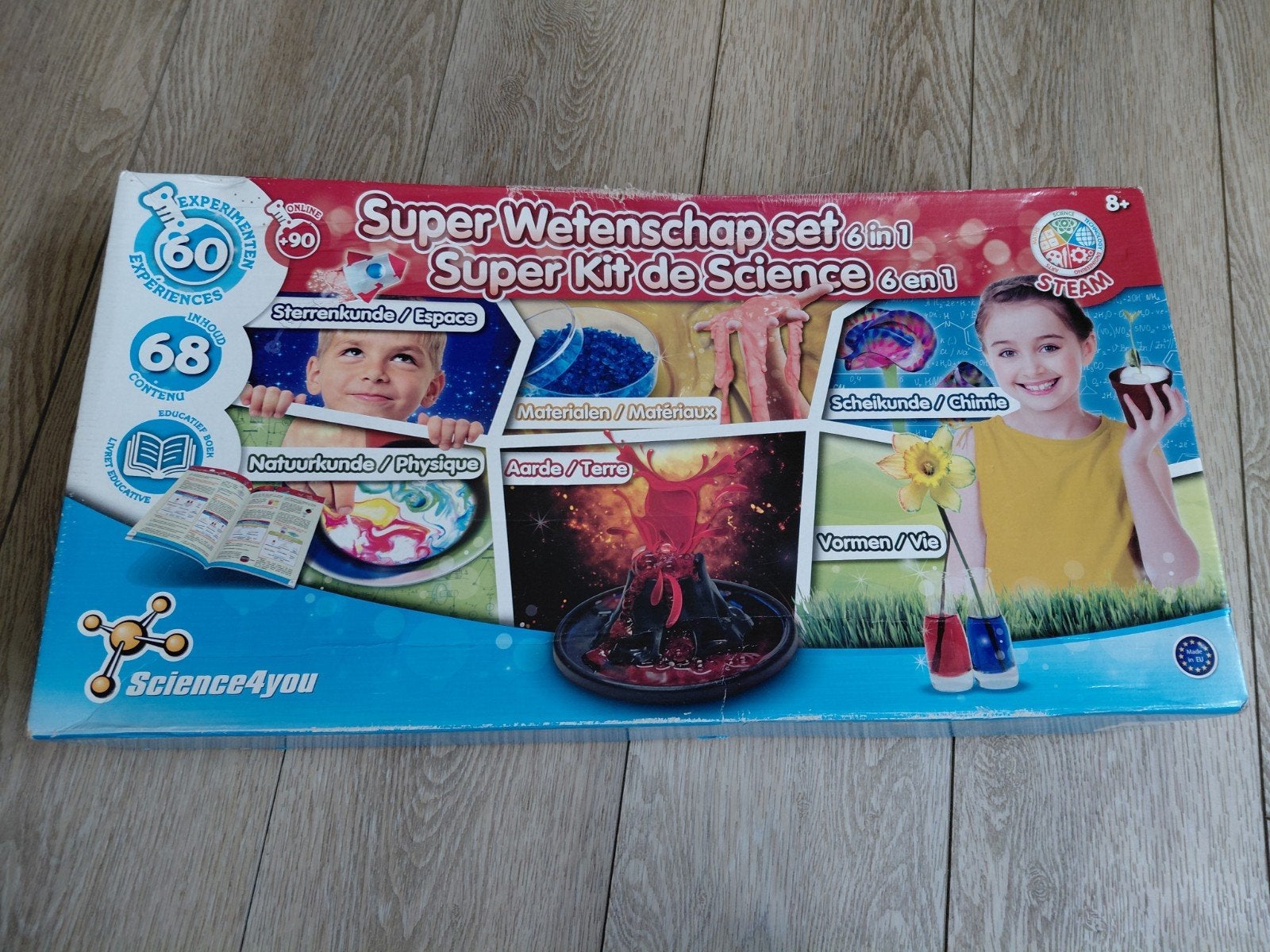 Super wetenschap set kinderen 8+, Ophalen, Gebruikt, Knutselen