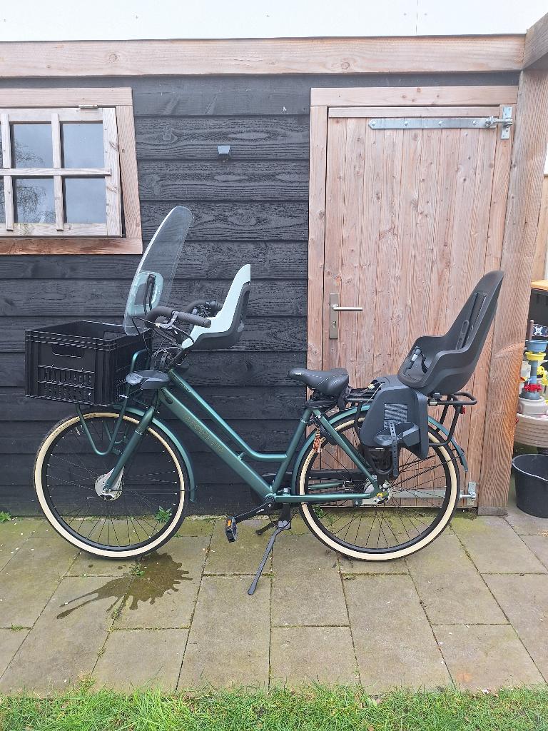 BSP La Dolce Vita mama fiets, Fietsen en Brommers, Fietsen | Dames | Moederfietsen, 2 zitjes, Gebruikt, Mandje, 50 tot 53 cm