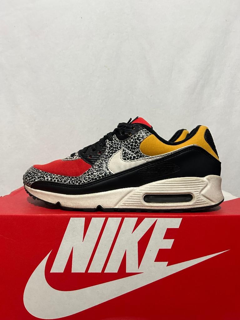 ALS NIEUW! Maat 42 - Nike Air Max 90 Safari Chile Red Pollen