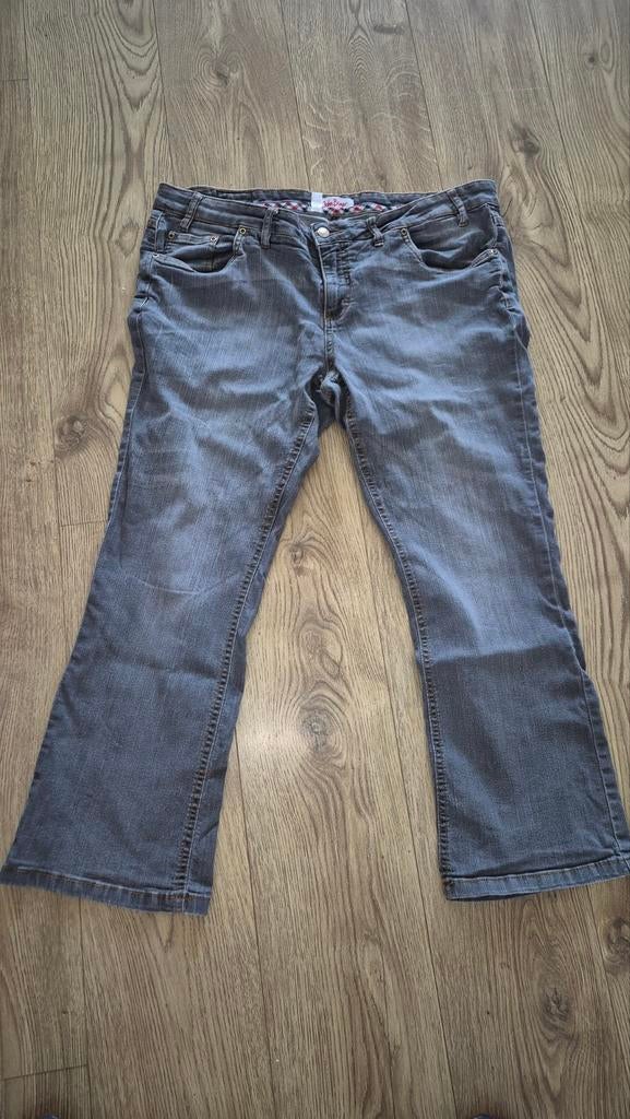 John Baner spijkerbroek maat 48k, Kleding | Dames, Spijkerbroeken en Jeans, Blauw, Overige jeansmaten, Ophalen of Verzenden, John Bauer