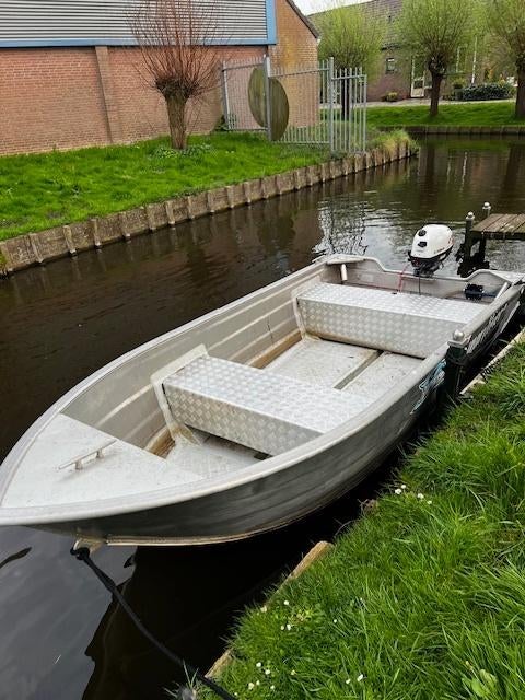 Mooie weinig gebruikte Smarliner 130 (2020) met 6 PK Yamaha, Watersport en Boten, Vis- en Consoleboten, Ophalen, Gebruikt, Tot 10 pk