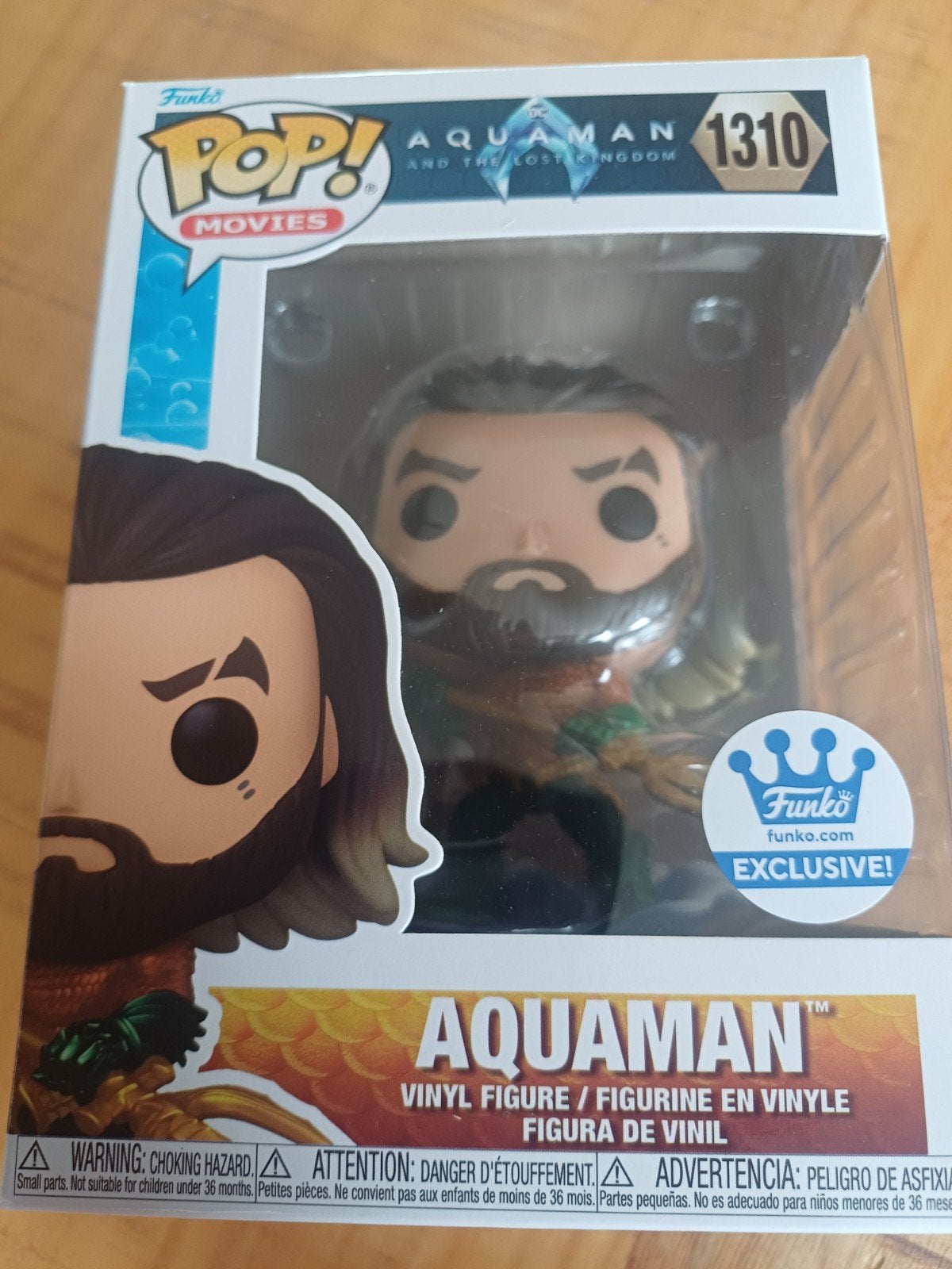 Funko Pop! DC Comics: Aquaman on Wave #1310 Funko Exclusive, Ophalen of Verzenden