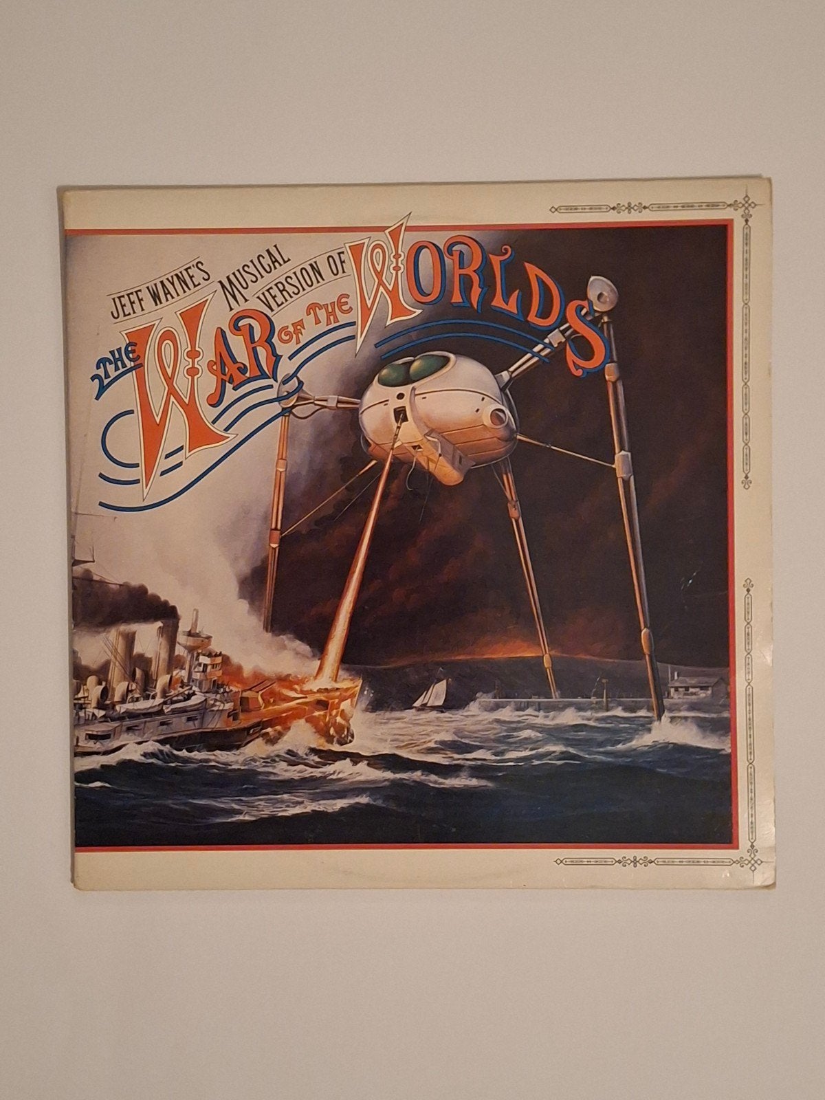 Jeff Wayne's Musical Version of The War of the Worlds LP, Gebruikt, Ophalen of Verzenden, 12 inch, Dubbel-LP
