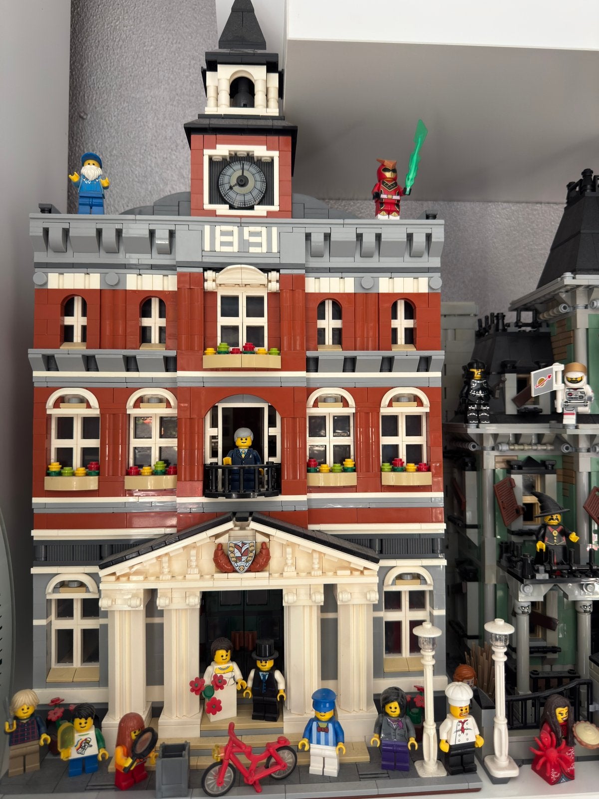 Lepin 10224 Town Hall., Ophalen of Verzenden, Zo goed als nieuw, Overige merken