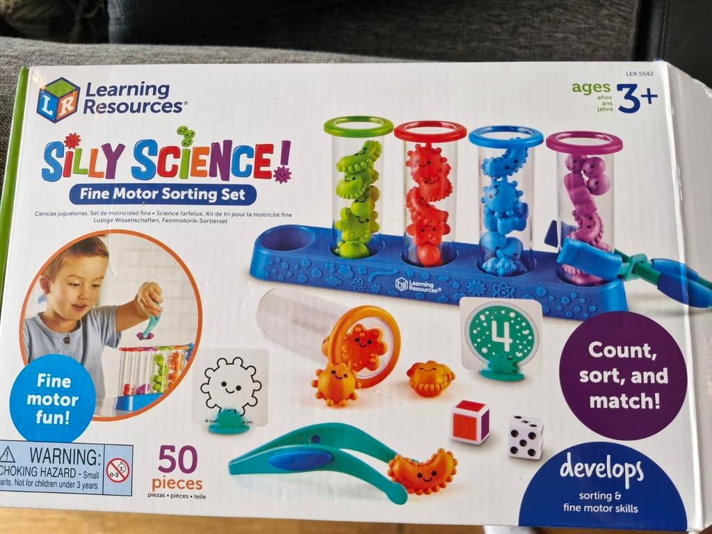 Learning Resources Silly Science! Fijne Motoriek Sorteerset, Ophalen of Verzenden