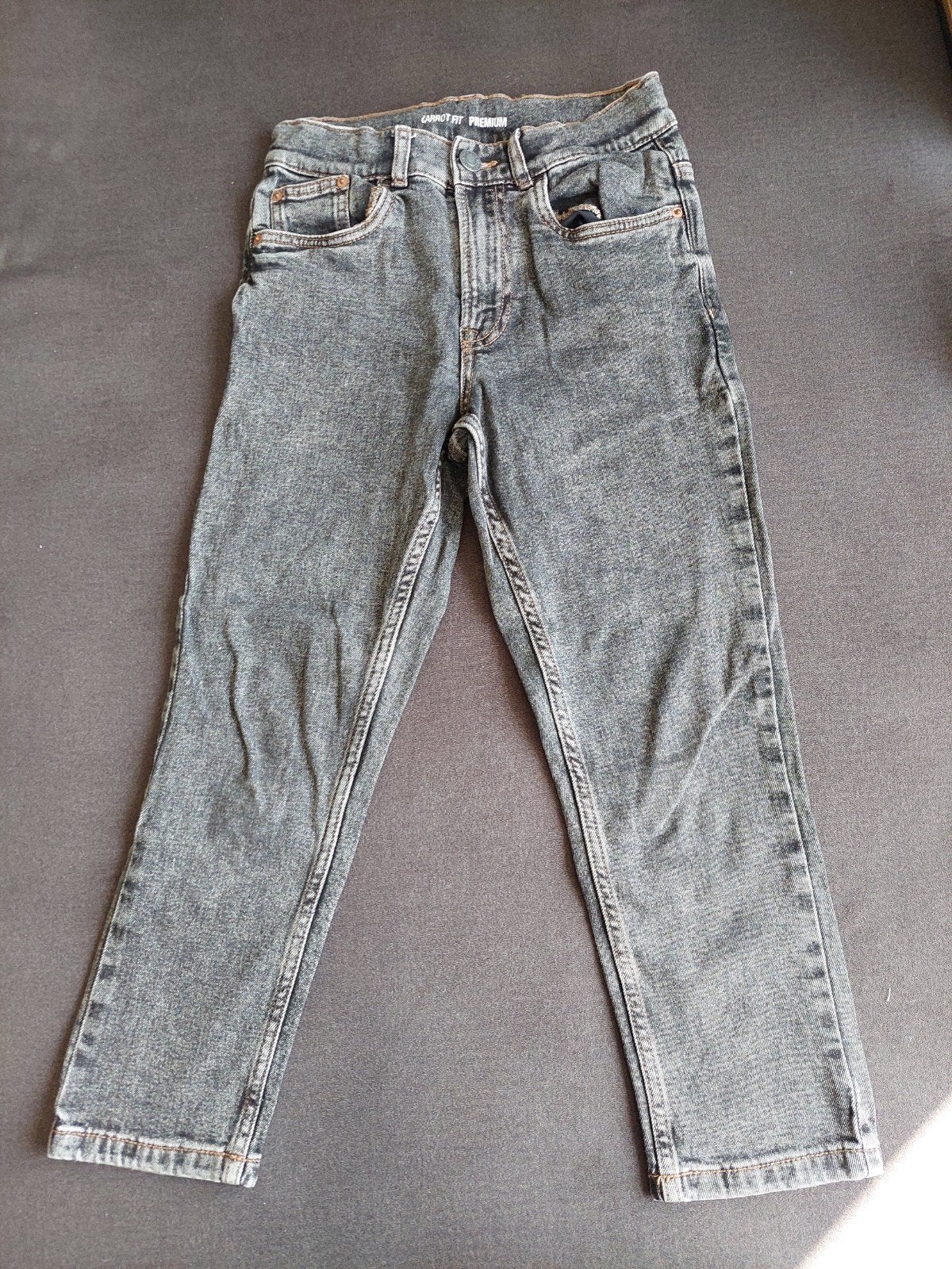 Zara Carrot Fit Premium Jeans - Maat 134, Broek, Gebruikt, Jongen of Meisje, Ophalen of Verzenden