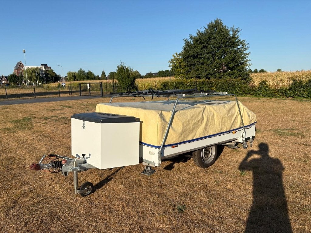 Jamet Jametic Panorama 1,2,3 Systeem in zeer goede staat2014, Caravans en Kamperen, Ophalen, Jamet, Blauw, Frankrijk