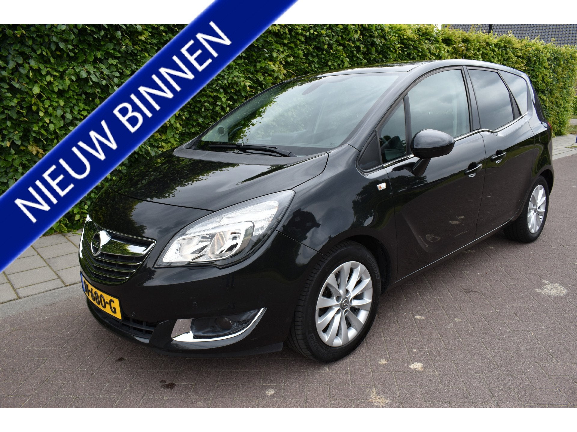 Opel Meriva 1.4 Turbo Cosmo 99dkm Pano, LUXE UITVOERING, Voorwielaandrijving, Gebruikt, 4 cilinders, Leder en Stof