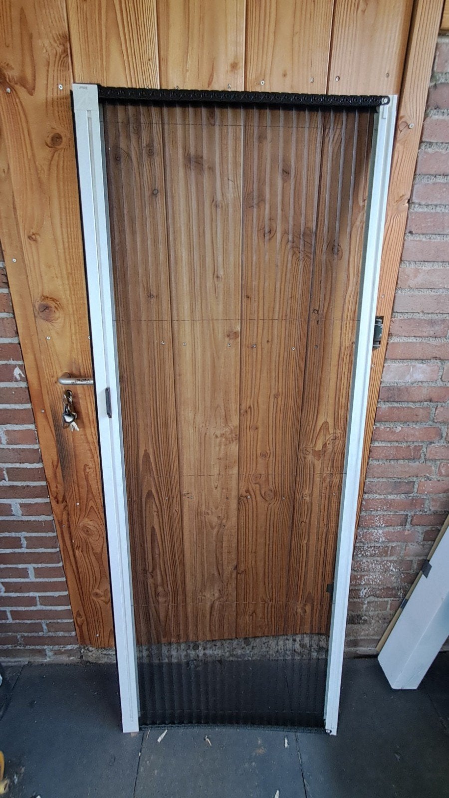 plisse hordeur, Doe-het-zelf en Verbouw, Deuren en Horren, Ophalen, Minder dan 80 cm, Hordeur, Minder dan 200 cm