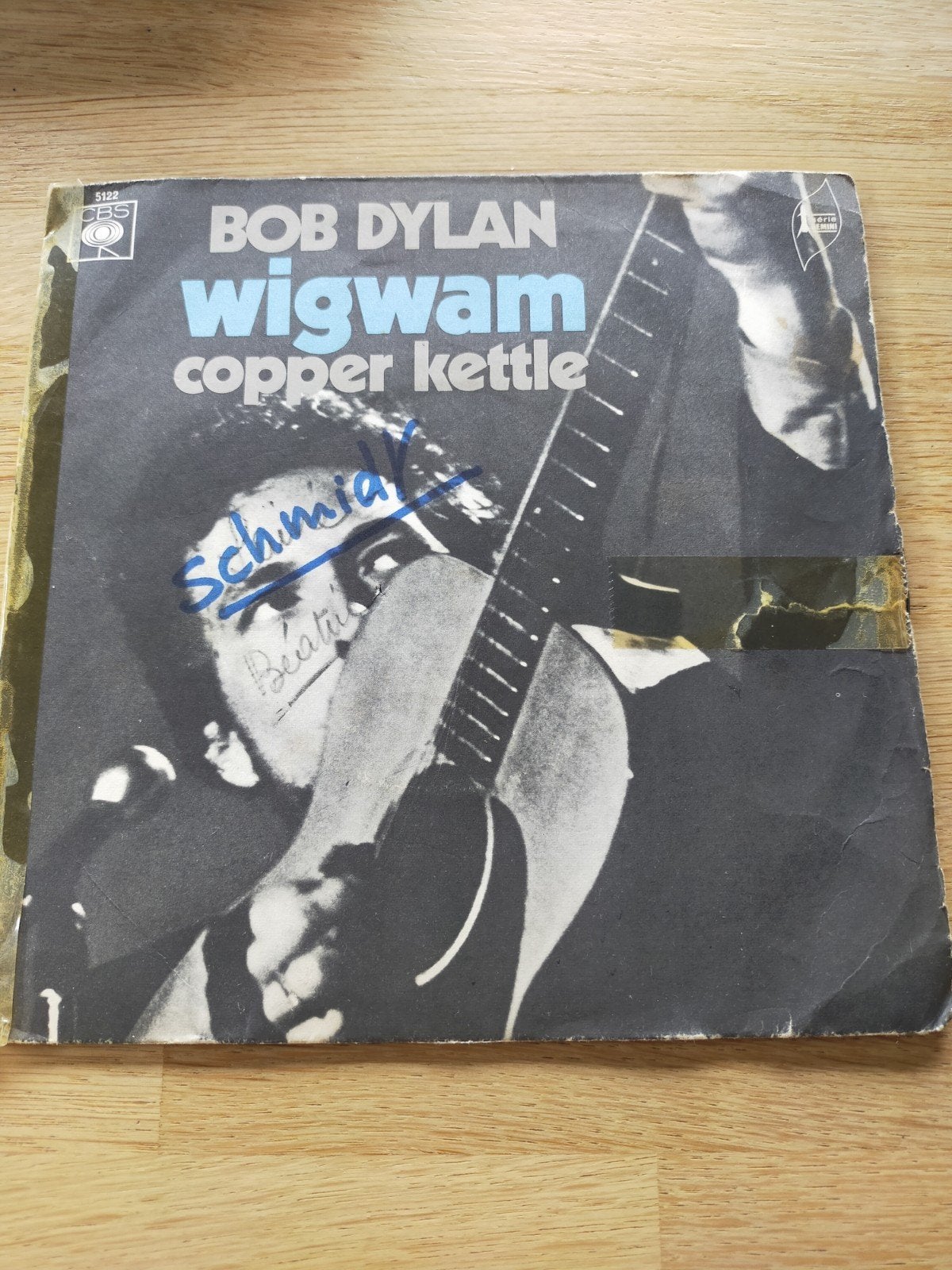Bob Dylan , wigwam, Ophalen of Verzenden, Zo goed als nieuw, Pop