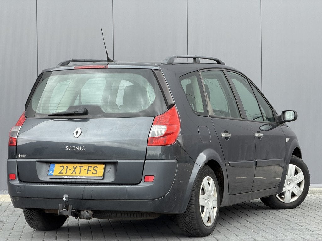 Renault Grand Scénic 2.0-16V Tech Line | Zo mee | Lees teks, Auto's, Renault, 1998 cc, Gebruikt, Zwart, 4 cilinders